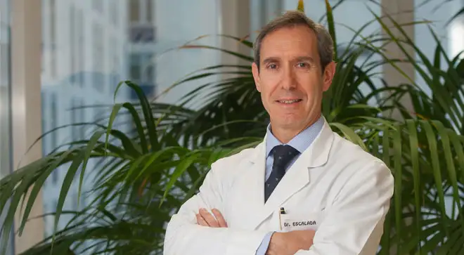Dr. Javier Escalada Dr. Javier Escalada San Martin, especialista en Endocrinología y Nutrición de la Clínica Universidad de Navarra.