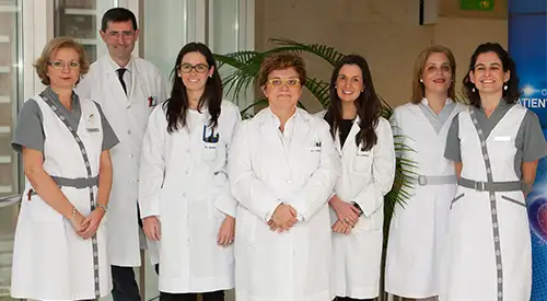 Equipo de investigadores del ensayo clínico de urticaria y ejercicio físico Equipo de investigadores del ensayo clínico de urticaria y ejercicio físico del Departamento de Alergología de la Clínica Universidad de Navarra