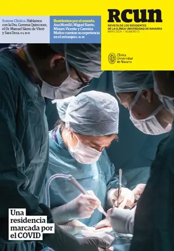 Imagen de la portada de la revista nº12 de nuestros residentes, conoce cómo es hacer la formación en la Clínica Universidad de Navarra.