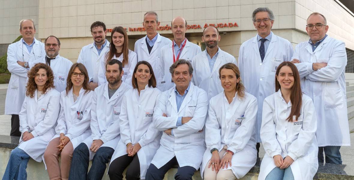 Investigadores de hemato-oncología de Cima y Clínica Universidad de Navarra