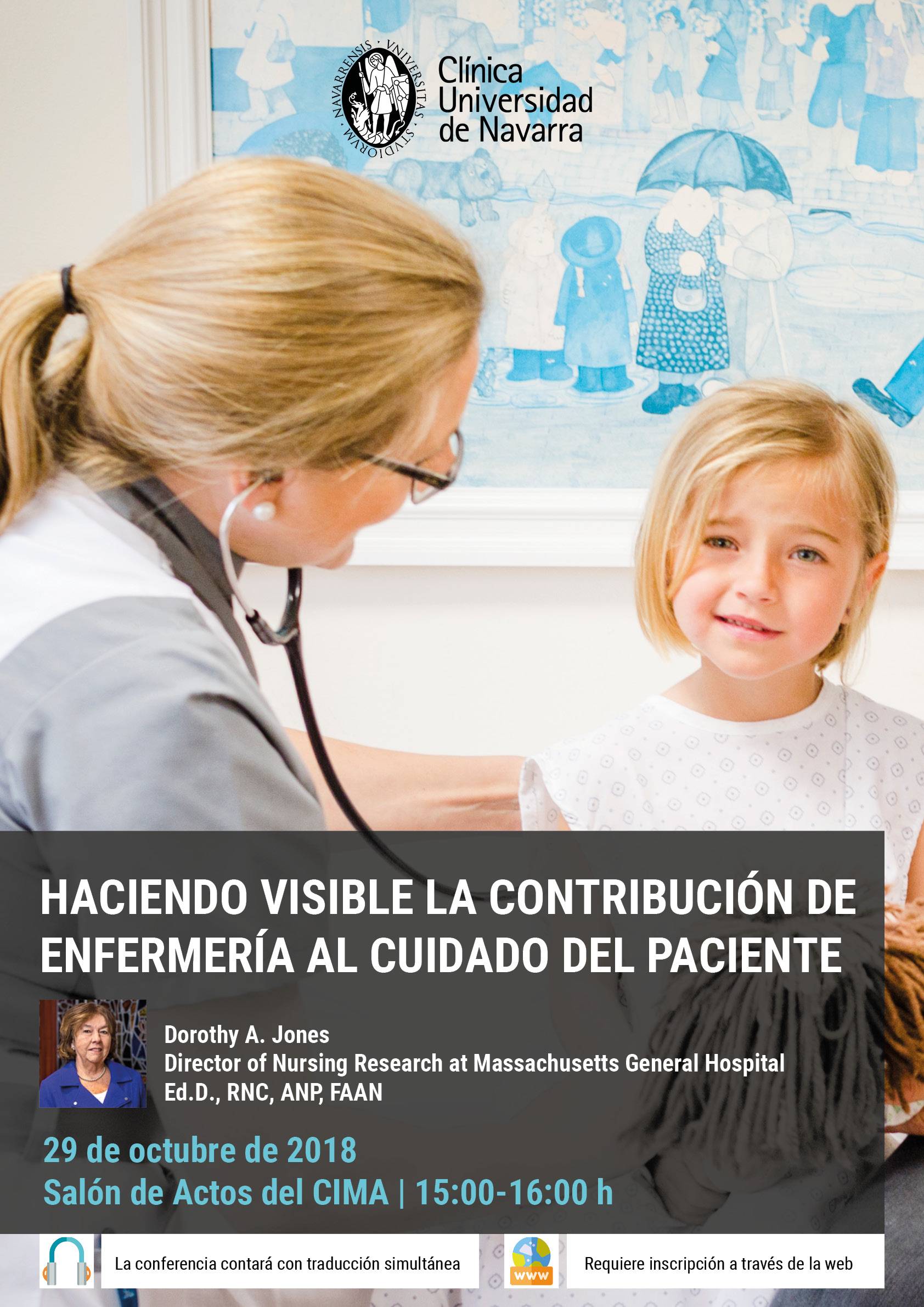 Conferencia Dorothy Jones. Octubre 2018. Clínica Universidad de Navarra
