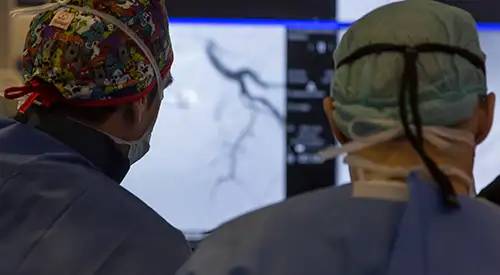 Embolización para el cáncer de próstata. Centro de Próstata