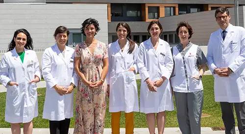 equipo-ucec-madrid Imagen del equipo de la Unidad Central de Ensayos Clínicos en su sede de Madrid. Clínica Universidad de Navarra
