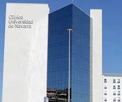 fachada-cun-pamplona Imagen de la fachada de consultas de la sede en Pamplona de la Clínica Universidad de Navarra
