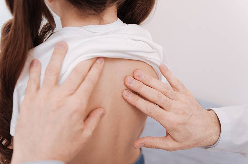 Escoliosis en niños