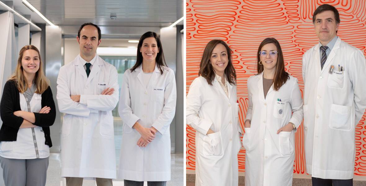 equipo-neurologia-estudio-epilepsia-deterioro-cognitivo Imagen del equipo de la Unidad de Epilepsia de la Clínica Universidad de Navarra que estudia marcadores para predecir el riesgo de deterioro cognitivo en esta enfermedad.