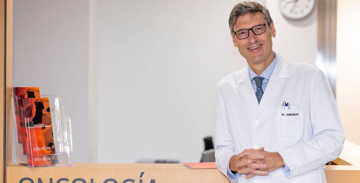 Dr-Antonio-Gonzalez-Oncologia-Medica Imagen del Dr. Antonio González, director del Cancer Center Clínica Universidad de Navarra e investigador principal del ensayo ANITA para cáncer de ovario.