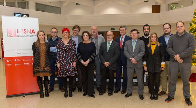 II-jornada-cientifica-IdiSNA Imagen de los asistentes a la II Jornada Científica del IdiSNA, del que forman parte la Clínica y la Universidad de Navarra.