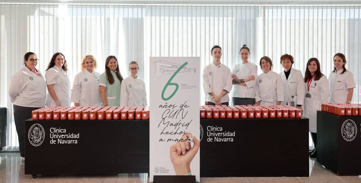 VI-aniversario-dietas Imagen del Área de Dietas durante el VI aniversario de la sede de Madrid de la Clínica Universidad de Navarra.