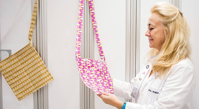 Bolsas especialmente diseñadas para el drenaje de la cirugía del cáncer de mama