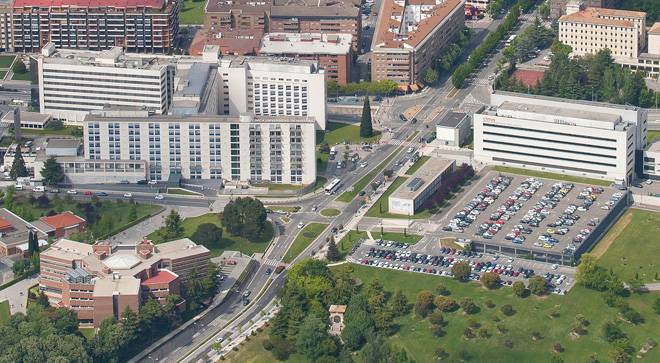 vista-aerea-universidad Imagen aérea del Campus de Pamplona de la Universidad de Navarra.