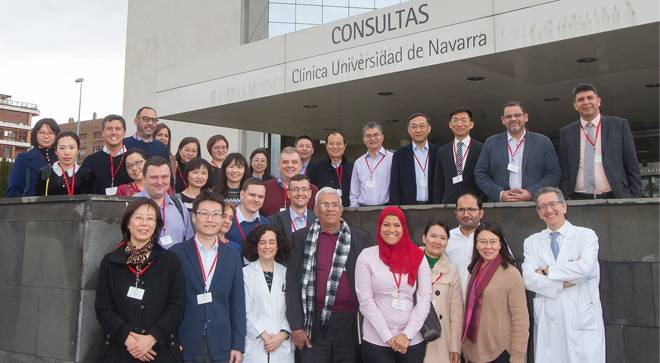 curso-avances-mieloma Imagen de los participantes en el curso sobre avances en mieloma de la Clínica Universidad de Navarra.