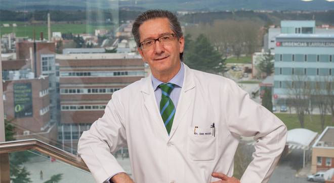 dr-jesus-san-miguel-premio-internacional Imagen del Dr. Jesús San Miguel Izquierdo, director médico de la Clínica y direcotr de medicina clínica y traslacional de la Universidad de Navarra.