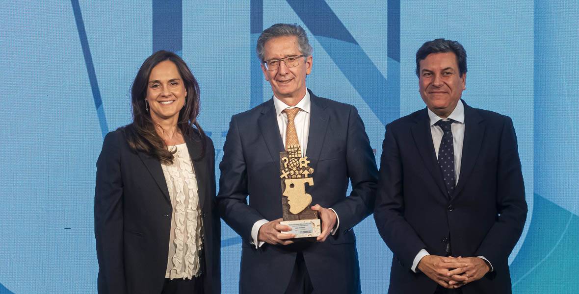Dr. Jesús San Miguel, premio Personaje Único Castilla y León Imagen del Dr. Jesús San Miguel, consultor senior del Cancer Center de la Clínica Universidad de Navarra, galardonado en la XV gala de los Premios Innovadores de El Mundo de Castilla y León.