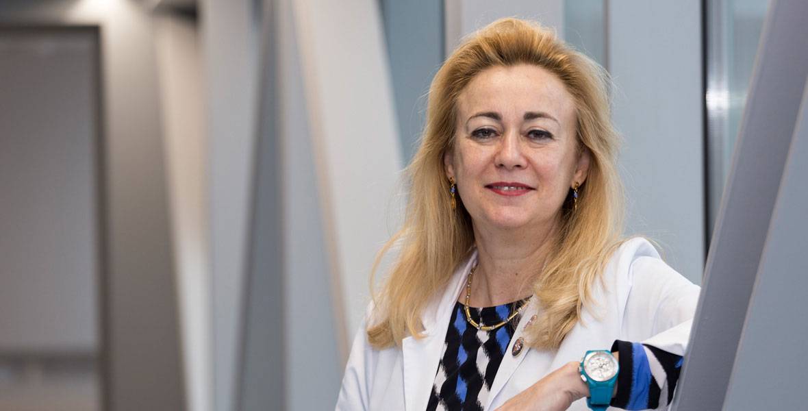Dra. Isabel Rubio. Experta cáncer mama. CUN Imagen de la Dra. Isabel Rubio, especialista de la Clínica Universidad de Navarra.