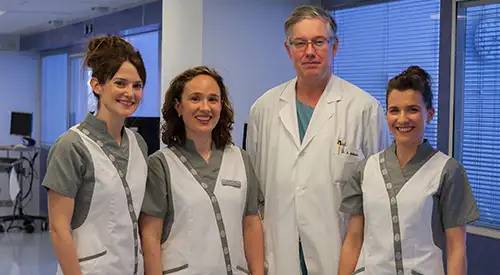 Equipo de cirugía cardiaca de la Clínica Universidad de Navarra