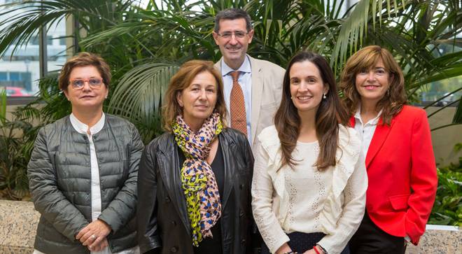 myAsset.title Imagen del equipo del ensayo clínico contra la alergia al cacahuete dirigido por la Clínica Universidad de Navarra y el Complejo Hospitalario de Navarra.