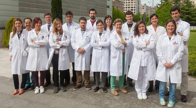 equipo-neuro-oncologia Imagen del equipo de Neuro-oncología del Cima y la Clínica Universidad de Navarra.