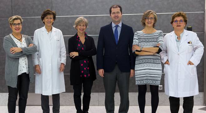 equipo-proyecto-geneurona Imagen de los doctores del Proyecto Geneurona de la Clínica Universidad de Navarra y el Cima.