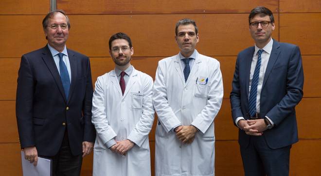 equipo-sociedad-espanola-oncologia Imagen de los especialistas del Departamento de Oncología de la Clínica Universidad de Navarra.
