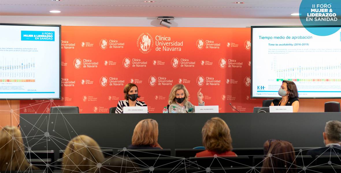 II Foro Liderazgo y Mujer. Clínica Universidad de Navarra Imagen del II Foro Liderazgo y Mujer organizado por la Clínica Universidad de Navarra.