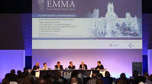 Imagen de los asistentes al Congreso EMMA sobre mieloma múltiple