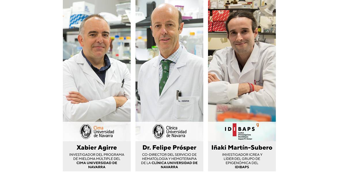 Investigadores descrifran epigenoma mieloma múltiple. CUN