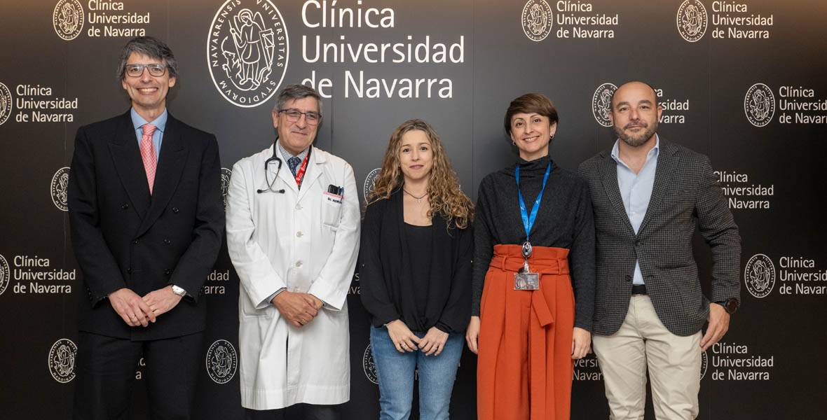 jornada-VRS-clinica-universidad-navarra Imagen de los ponentes de la jornada sobre el virus respiratorio sincitial (VRS) celebrada en la Clínica Universidad de Navarra.