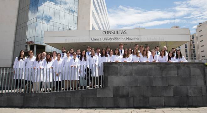 Nuevos residentes 2018. Clínica Universidad de Navarra Imagen de los nuevos residentes que se incorporan a la Clínica Universidad de Navarra este 2018.