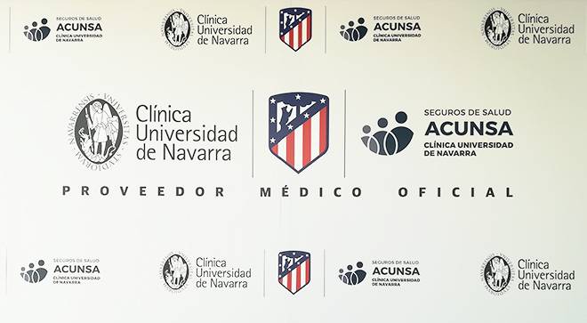Acuerdo asistencia Atlético de Madrid, Clínica y ACUNSA