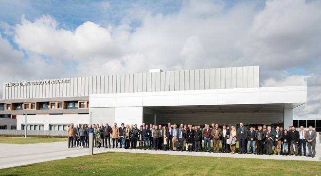 simposio-madrid-neurologia-cardiologia Imagen de los asistentes a un simposio en la Clínica Universidad de Navarra para abordar el tratamiento del ictus.