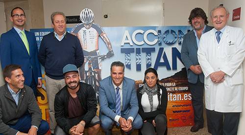 Organizadores Titan Desert 2016 Imagen de los organizadores de la vuelta ciclista Titan Desert