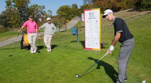 Golfista en el Trofeo de Golf Niños contra el Cáncer Golfista en el Trofeo de Golf Niños contra el Cáncer