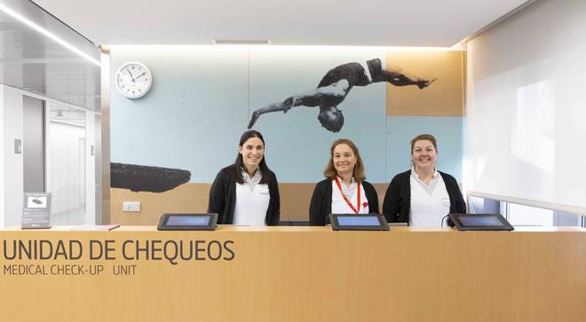 unidad-chequeos-madrid Imagen de la Unidad de Chequeos de la Clínica de la Universidad de Navarra en Madrid.