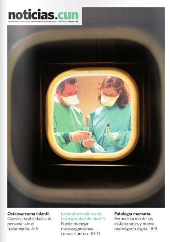 Portada del nº 68 de la Revista NoticiasCUN de la Clínica Imagen de la portada de la revista nº 68 NoticiasCUN de la Clínica Universidad de Navarra