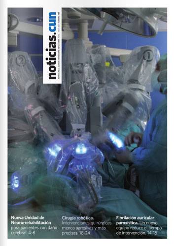 Portada del nº 76 de la Revista NoticiasCUN de la Clínica Imagen de la portada de la revista nº 76 NoticiasCUN de la Clínica Universidad de Navarra