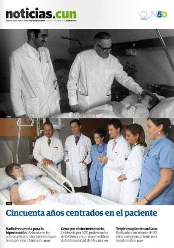 Portada del nº 82 de la Revista NoticiasCUN de la Clínica Imagen de la portada de la revista nº 82 NoticiasCUN de la Clínica Universidad de Navarra
