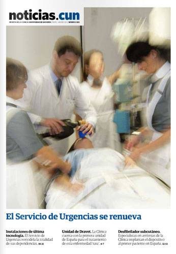 Portada del nº 83 de la Revista NoticiasCUN de la Clínica Imagen de la portada de la revista nº 83 NoticiasCUN de la Clínica Universidad de Navarra