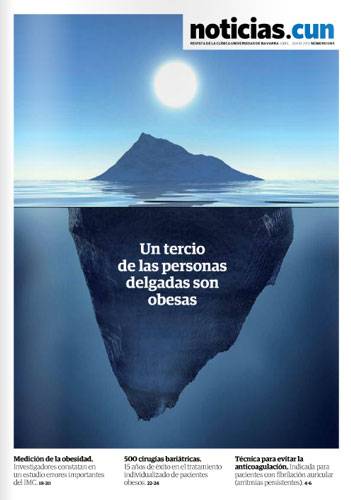 Portada del nº 84 de la Revista NoticiasCUN de la Clínica Imagen de la portada de la revista nº 84 NoticiasCUN de la Clínica Universidad de Navarra