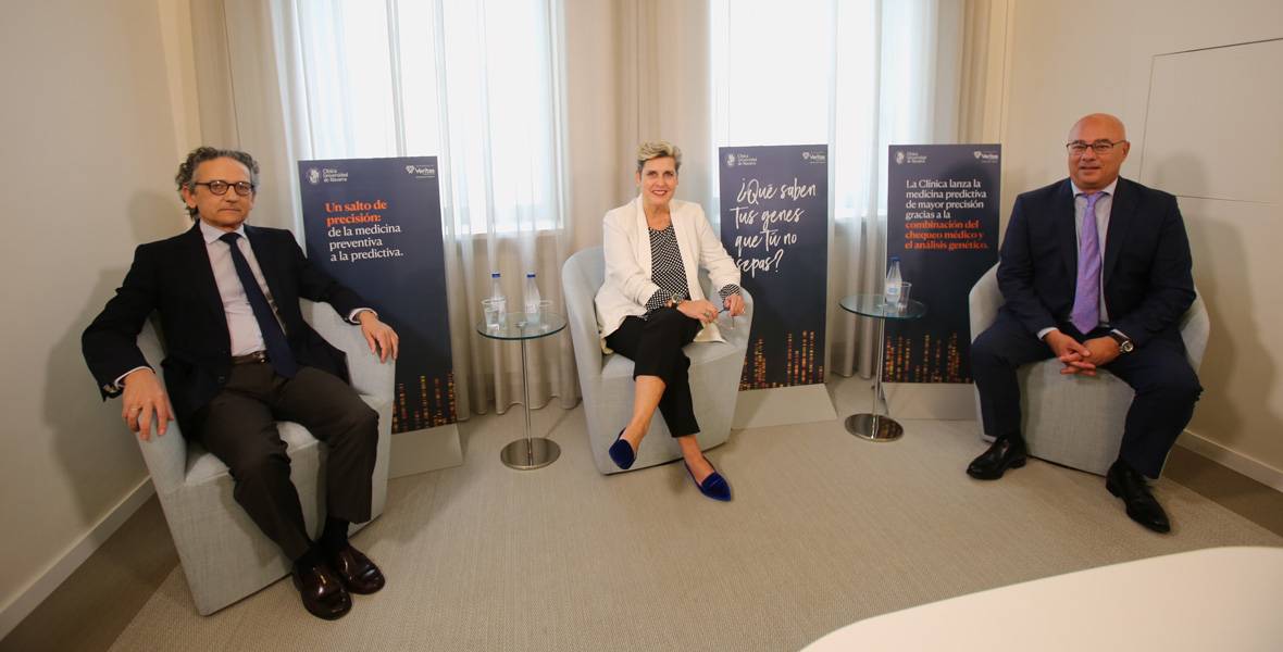 Vídeo de la sesión informativa de chequeo genómico impartida por la Clínica Universidad de Navarra y Veritas Intercontinental.