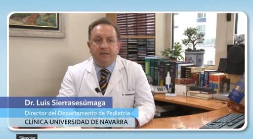 Resultados de curación de cáncer infantil El doctor Sierrasesúmaga, director del Departamento de Pediatría de la Clínica, habla sobre los resultados de curación en el cáncer infantil La incidencia en España del cáncer infantil es de 16 casos de cada 100.000 menores al año. Un 90% de los casos se curan anualmente.