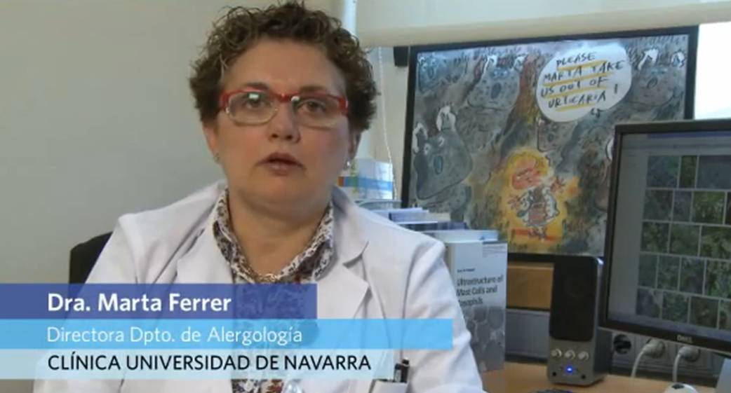 Dra. Marta Ferrer. Alergología. CUN