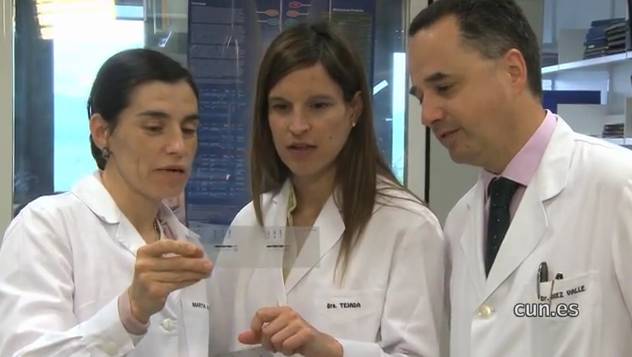 Equipo investigador de glioblastomas. CUN