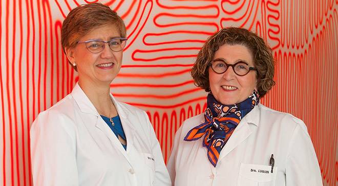Investigadoras de neurología nuevo estudio sobre inmunoterapia para el Parkinson Imagen de la Dra. Mª Cruz Rodríguez Oroz y la Dra. Charo Luquin, neurólogas que participan en el ensayo clínico de inmunoterapia para el Parkinson.