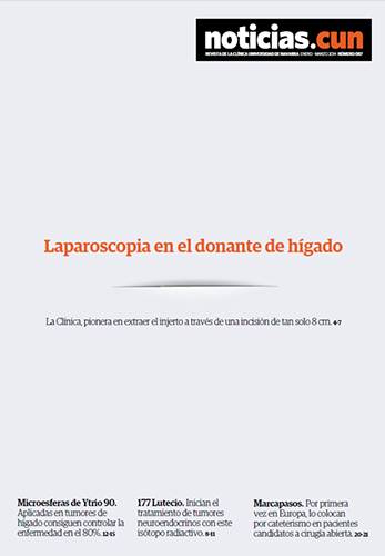 Imagen de la portada de la revista n&ordm; 87 NoticiasCUN de la Clínica Universidad de Navarra 