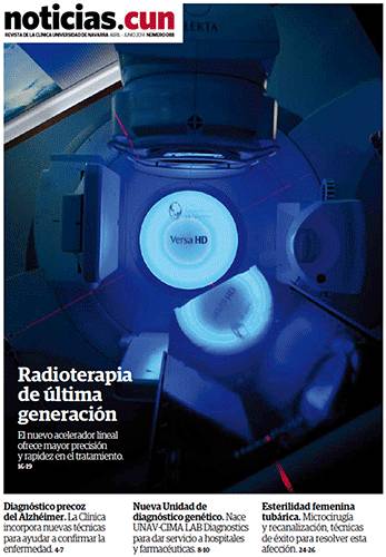 Imagen de la portada de la revista n&ordm; 88 NoticiasCUN de la Clínica Universidad de Navarra 