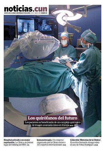 Imagen de la portada de la revista n&ordm; 95 NoticiasCUN de la Clínica Universidad de Navarra