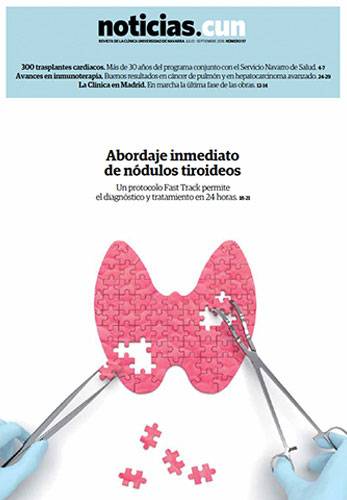 Imagen de la portada de la revista n&ordm; 97 NoticiasCUN de la Clínica Universidad de Navarra