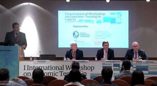 Medicina de precisión para tratar el cáncer. I Workshop Genomic Cancer Medicina de precisión para tratar el cáncer: un congreso internacional presenta los últimos avances.