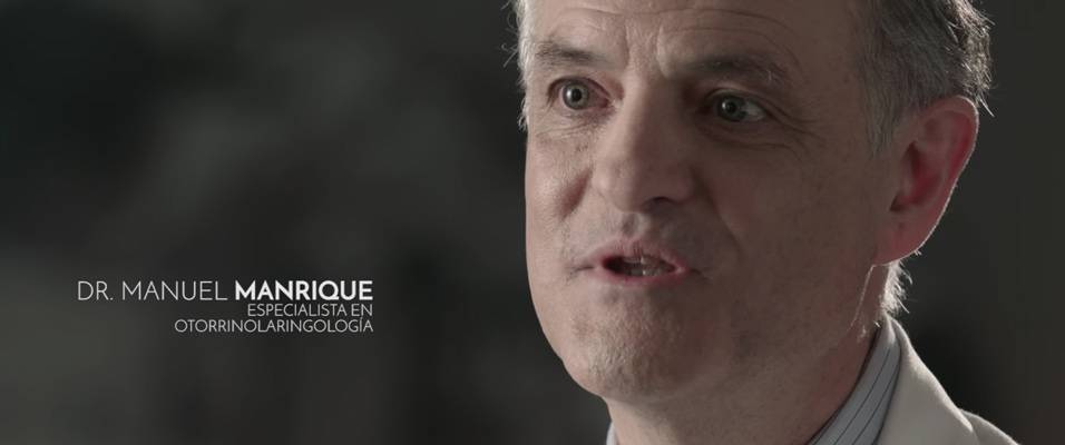 Dr. Manuel Manrique. Video institucional de la Clínica Universidad de Navarra El Dr. Manuel Manrique, especialista en Otorrinolaringología de la Clínica, habla sobre el sentido de su trabajo en la Clínica Universidad de Navarra